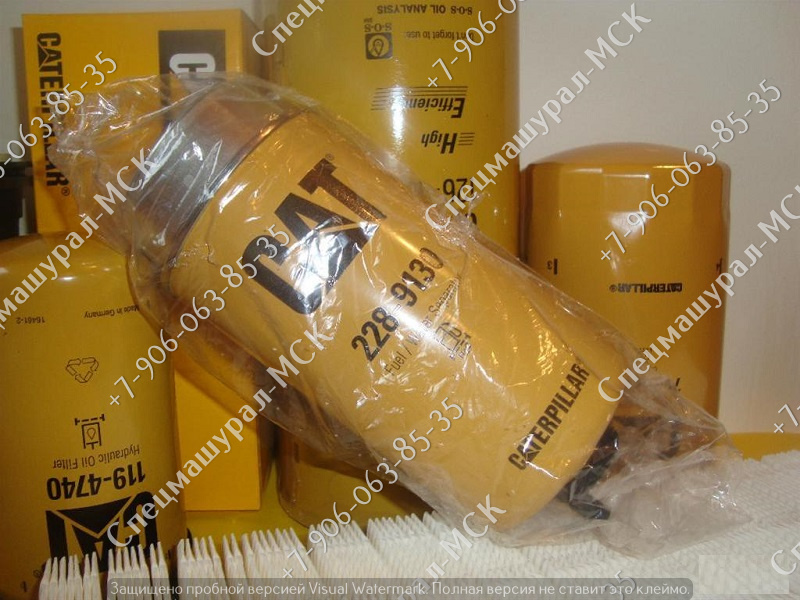 Фильтры для гусеничных экскаваторов Caterpillar Фильтры для гусеничных экскаваторов Caterpillar